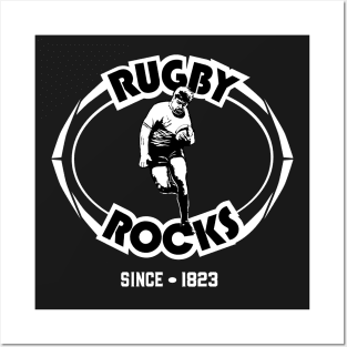 Rugby Rocks Posters and Art